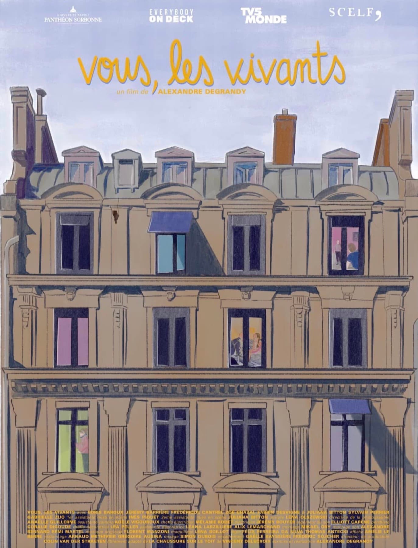 Affiche du film Vous, les vivants